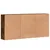 Produktbild 6 för Skänkar 3 st rökfärgad ek 60x31x84 cm konstruerat trä