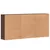 Produktbild 6 för Skänkar 3 st brun ek 60x31x84 cm konstruerat trä