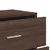 Produktbild 8 för Skänkar 3 st brun ek 60x31x84 cm konstruerat trä