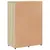 Produktbild 9 för Skänkar 2 st sonoma-ek 60x31x84 cm konstruerat trä