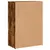 Produktbild 7 för Skänkar 2 st rökfärgad ek 60x30x84 cm konstruerat trä