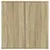 Produktbild 5 för Skänkar 2 st sonoma-ek 79x38x80 cm konstruerat trä