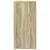 Produktbild 6 för Skänkar 2 st sonoma-ek 79x38x80 cm konstruerat trä