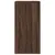 Produktbild 5 för Skänkar 2 st brun ek 60x39x80 cm konstruerat trä