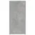 Produktbild 6 för Skänkar 2 st betonggrå 59x39x80 cm konstruerat trä