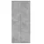Produktbild 3 för Högskåp betonggrå 80x35x180 cm konstruerat trä