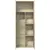 Produktbild 6 för Högskåp sonoma-ek 70x35x180 cm konstruerat trä