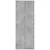 Produktbild 3 för Högskåp betonggrå 70x35x180 cm konstruerat trä