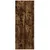 Produktbild 3 för Högskåp rökfärgad ek 70x35x180 cm konstruerat trä