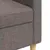 Produktbild 7 för 3-sitssoffa taupe 210 cm tyg