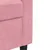 Produktbild 7 för Fåtölj Rosa 60 cm sammet