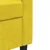 Produktbild 7 för Fåtölj Gul 60 cm sammet
