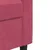 Produktbild 7 för 2-sitssoffa vinröd 140 cm sammet