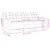Produktbild 8 för 3-sitssoffa rosa 180 cm sammet