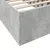 Produktbild 8 för Sängram betonggrå 75x190 cm konstruerad trä