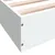 Produktbild 8 för Sängram vit 100x200 cm konstruerad trä