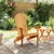 Produktbild 3 för Adirondackstol 77x78x95 cm massiv teak