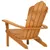 Produktbild 6 för Adirondackstol 77x78x95 cm massiv teak