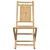 Produktbild 5 för Hopfällbara trädgårdsstolar 8 st 46x66x99 cm bambu