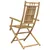 Produktbild 7 för Hopfällbara trädgårdsstolar 6 st 53x66x99 cm bambu