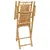 Produktbild 8 för Hopfällbara trädgårdsstolar 6 st 53x66x99 cm bambu