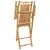 Produktbild 8 för Hopfällbara trädgårdsstolar 8 st 53x66x99 cm bambu