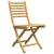 Produktbild 3 för Hopfällbara trädgårdsstolar 4 st 43x54x88 cm bambu