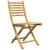 Produktbild 3 för Hopfällbara trädgårdsstolar 6 st 43x54x88 cm bambu
