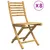Produktbild 2 för Hopfällbara trädgårdsstolar 8 st 43x54x88 cm bambu