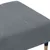 Produktbild 6 för Fotpall mörkgrå 77x55x31 cm sammet