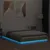 Produktbild 4 för Sängram med LEDs sonoma-ek 135x190 cm konstruerat trä
