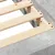Produktbild 8 för Sängram betonggrå 100x200 cm konstruerad trä