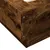 Produktbild 7 för Sängram rökfärgad ek 90x200 cm konstruerad trä