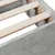 Produktbild 9 för Sängram med lådor betonggrå 120x200 cm konstruerat trä