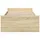Sängram med lådor sonoma-ek 100x200 cm konstruerat trä