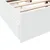 Produktbild 8 för Sängram med lådor vit 140x200 cm konstruerad trä