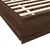 Produktbild 8 för Sängram med lådor brun ek 90x200 cm konstruerat trä