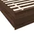 Produktbild 8 för Sängram med lådor brun ek 75x190 cm konstruerad trä