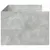 Produktbild 5 för Dagbädd med lådor betonggrå 100x200 cm konstruerat trä
