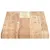 Produktbild 5 för Svävande hyllor 2 st 100x20x2 cm obehandlat massivt akaciaträ