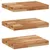Produktbild 2 för Svävande hyllor 3 st 60x30x4 cm behandlat massivt akaciaträ