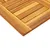Produktbild 7 för Bordsskiva 60x60x2 cm fyrkantig massiv akacia