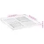Produktbild 8 för Bordsskiva 70x70x2 cm fyrkantig massivt akacia