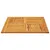 Produktbild 5 för Bordsskiva 90x90x2,2 cm fyrkantig massivt akacia