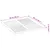 Produktbild 8 för Bordsskiva 90x90x2,2 cm fyrkantig massivt akacia
