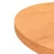 Produktbild 6 för Bordsskiva rund vaxad brun Ø40x2,5 cm massiv furu