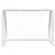 Produktbild 5 för Barnfotbollsmål 2 st med boll vit 64x35x48 cm metall