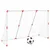 Produktbild 2 för Barnfotbollsmål med bollar 2-i-1 vit 184x64x124 cm
