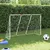 Produktbild 3 för Barnfotbollsmål med bollar 2-i-1 vit 184x64x124 cm