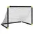 Produktbild 2 för Barnfotbollsmål hopfällbar svart 90x64x64 cm